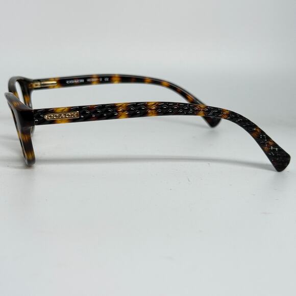 Coach HC 6067 5120 Dark‎ Tortoise Brown Sunglasses, 50-16-135 H19855 - Picture 2 of 7